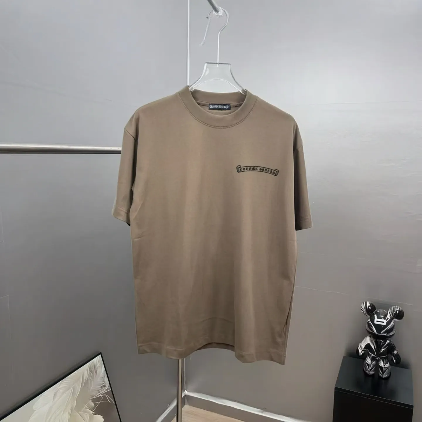 ch～ 《 》 ， T ， Same Style ， : Black White Coffee Brown Size：S（90-130 ） M（125-150 ） L（135-165 ） XL（160-190 ） XXL（185 ）